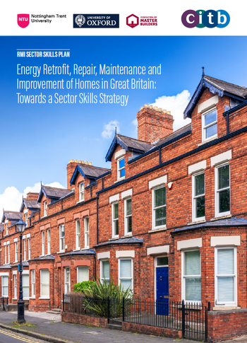 Energy Retrofit, Repair, Maintenance and Improvement of Homes in Great Britain: Towards a Sector Skills Strategy[