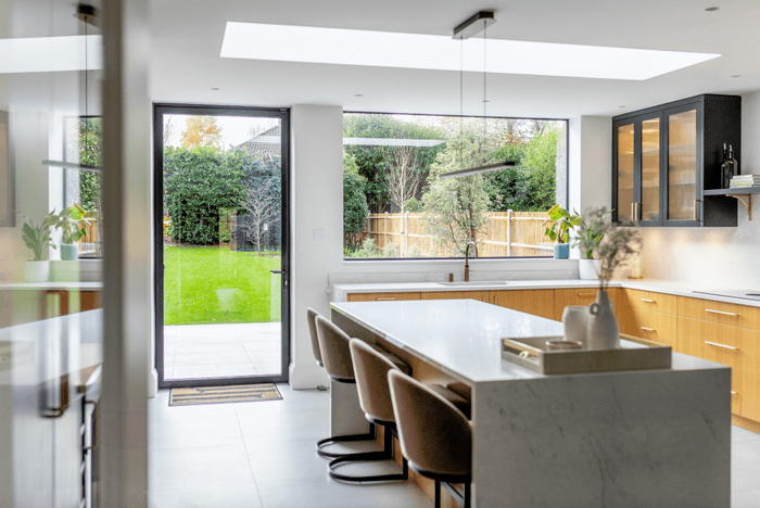 Small kitchen extension