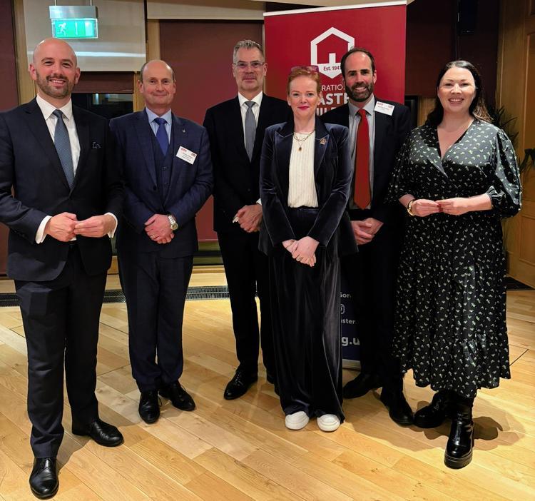 Brian Berry with speakers