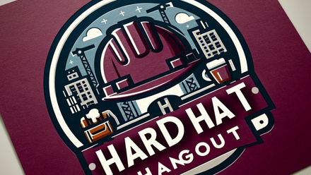 Hardhat Hangout draft logo