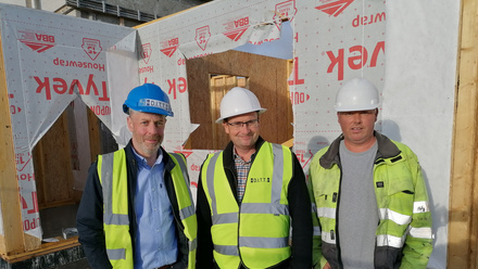 Ditt Construction Ltd with Gordon Nelson, Shetland, Scotland 2023