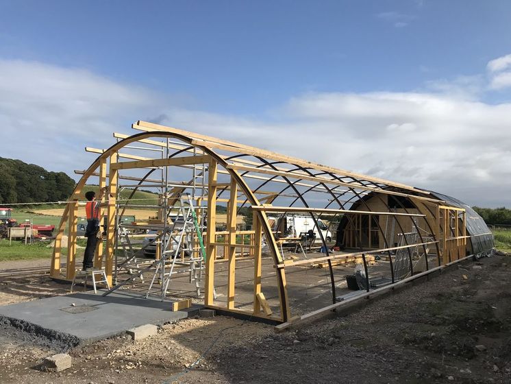 2. Nissen hut restoration by MacGillivray Construction Ltd in Moray, Scotland