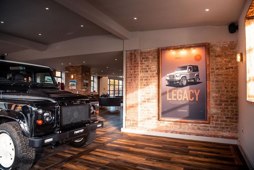 5. Land Rover showroom conversion by Wizard Builders Ltd, Yorkshire & Trent