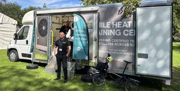 Green Home Festival 2024, Mobile Heat Pump Training Centre