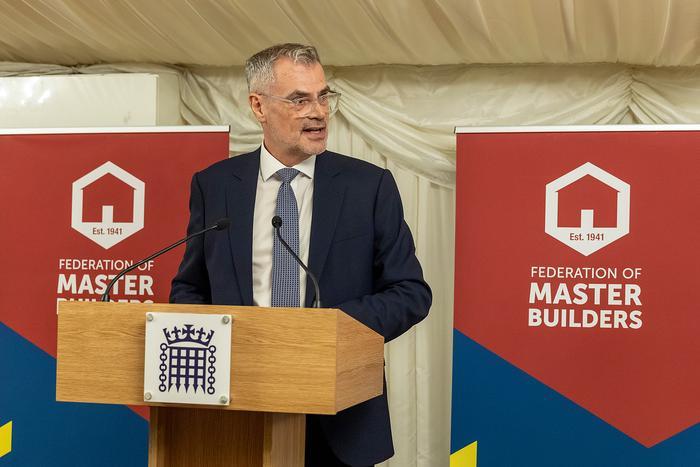 Brian Berry at the FMB Winter Reception