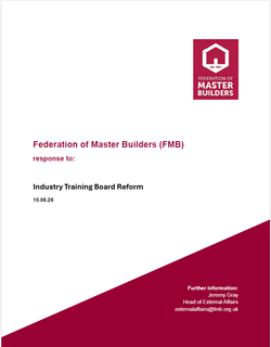 Industry Training Board Reform Consultation: FMB Response