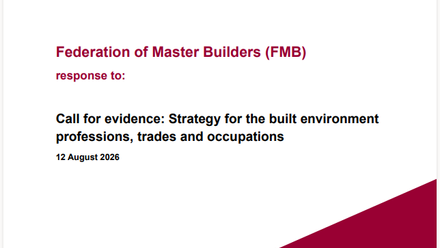 Strategy for the built environment  professions, trades and occupations