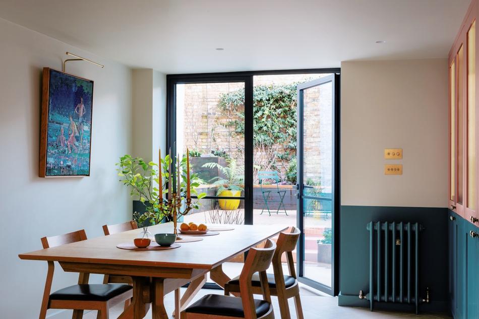 Renovated house with patio doors and upgraded radiators