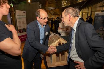 2024 Scottish Apprentice Week, Gordon Nelson meeting CITB’s Chairperson Peter Lauener