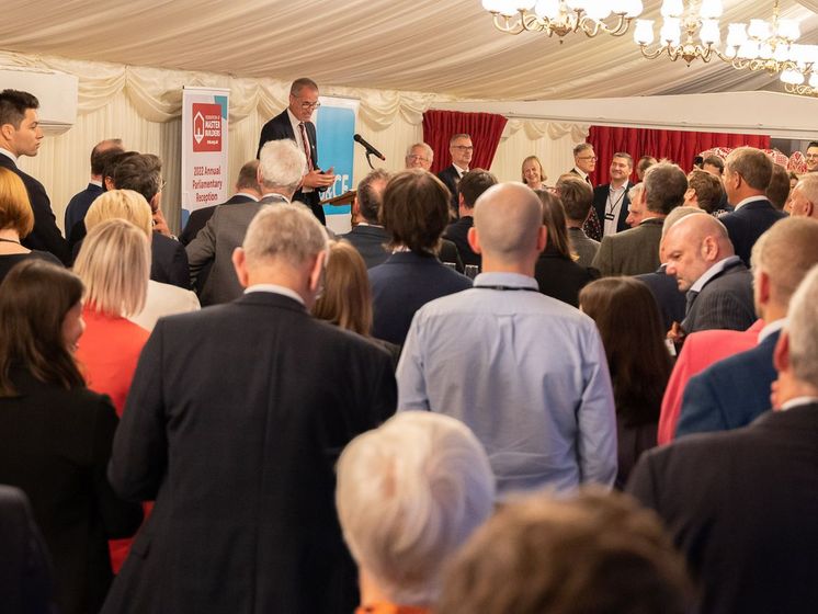 Speakers take to the lectern